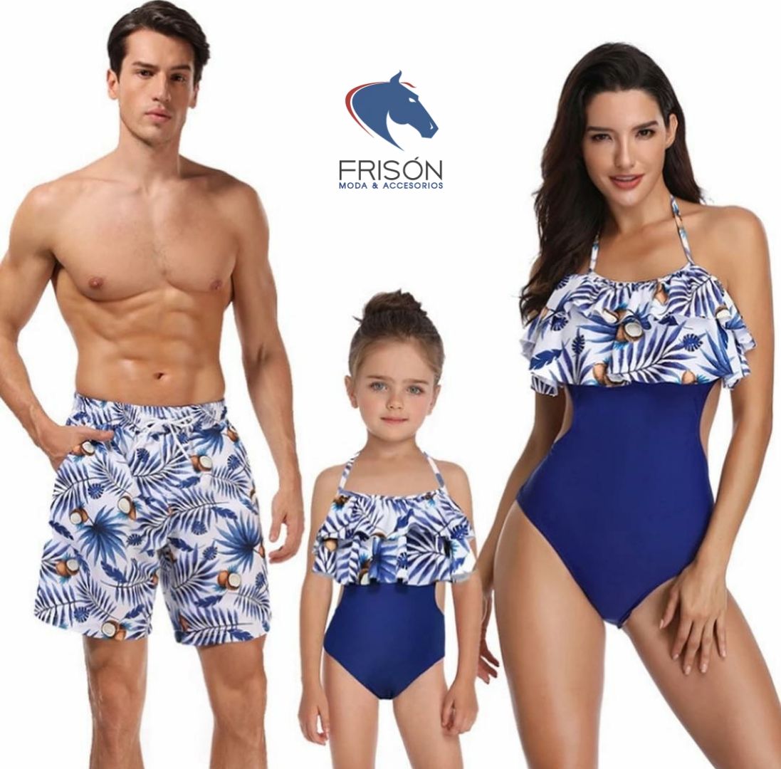 Vestidos de baño familiares 