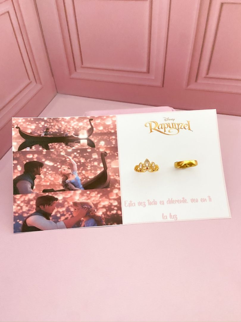ANILLOS PAREJA RAPUNZEL