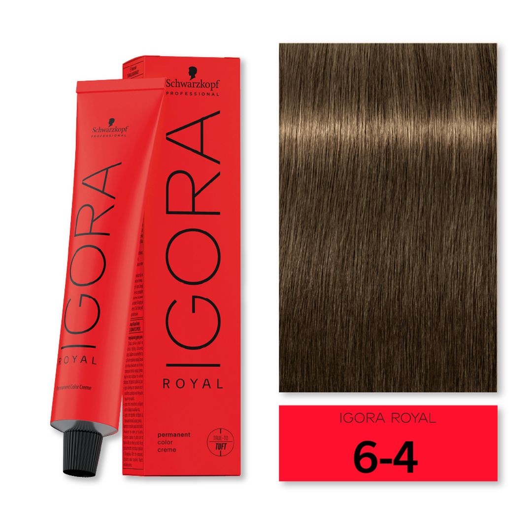 TINTE IGORA ROYAL 6-4 RUBIO OSCURO BEIGE