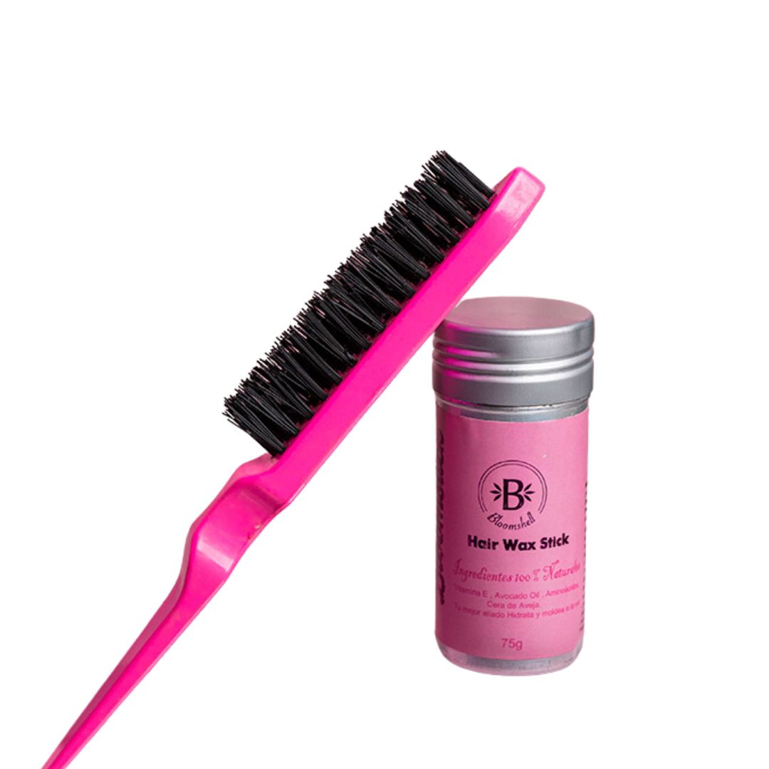 Cera Cabello Bloomstick +Cepillo Pulidor Bloomshell