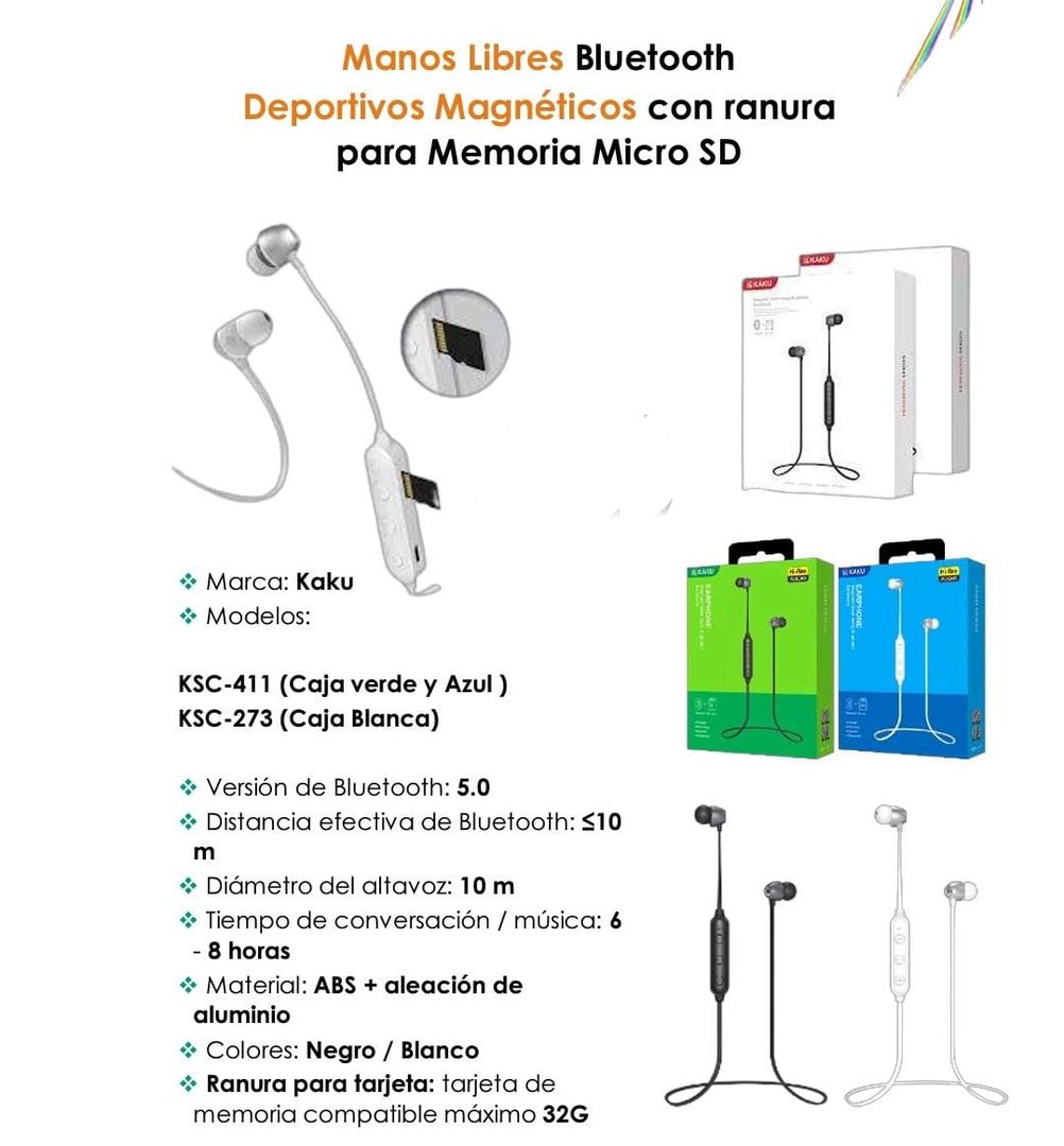 MANOSLIBRES BLUETOOTH KAKU