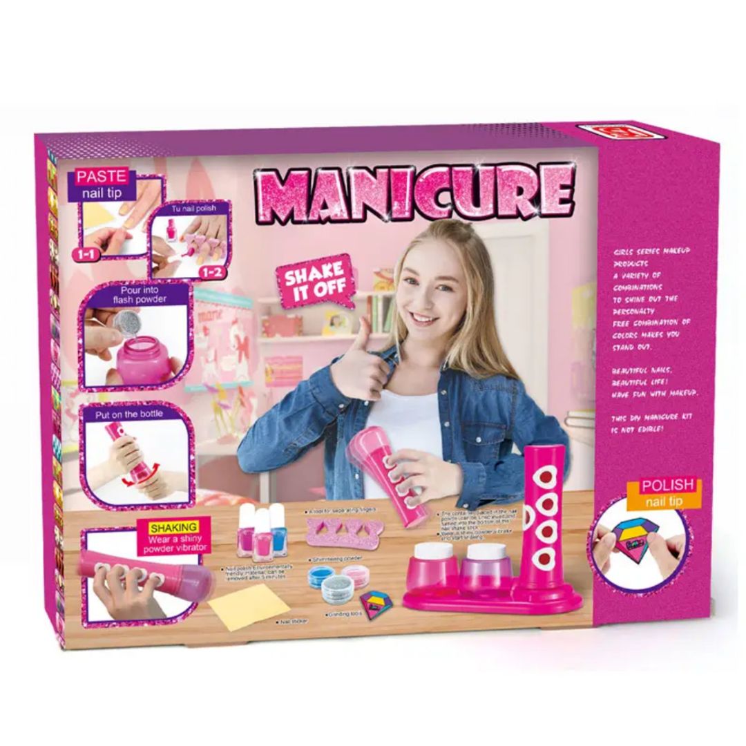 Juguete Set Manicure Niñas Set Uñas Niñas