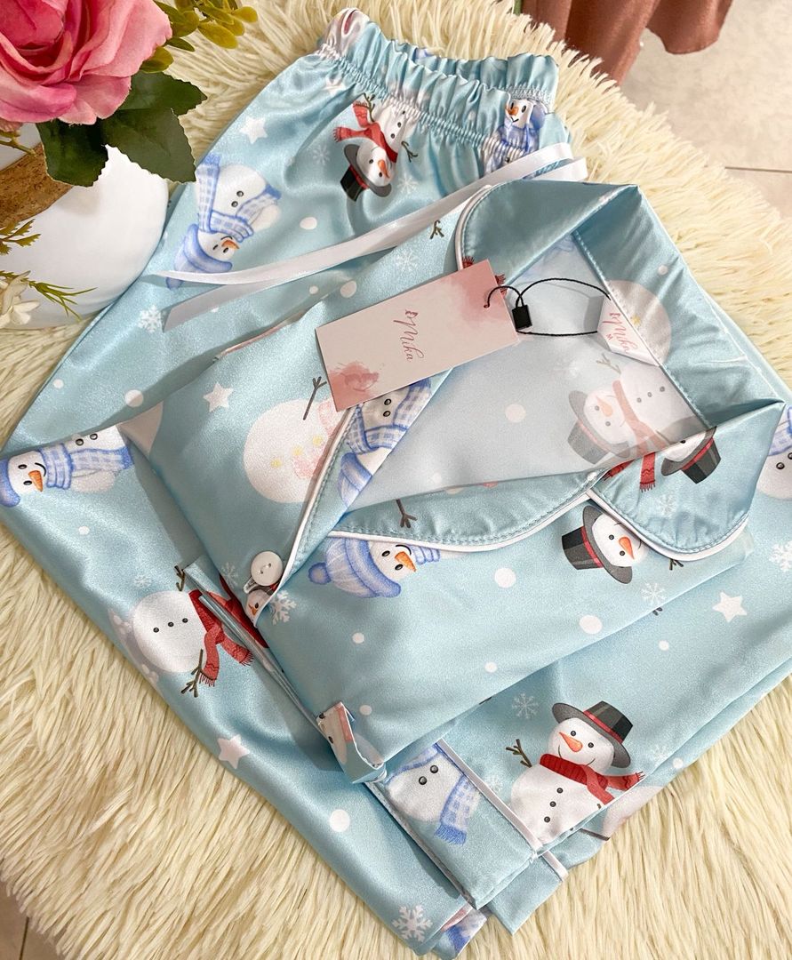 Set "Muñequitos de navidad" / Seda
