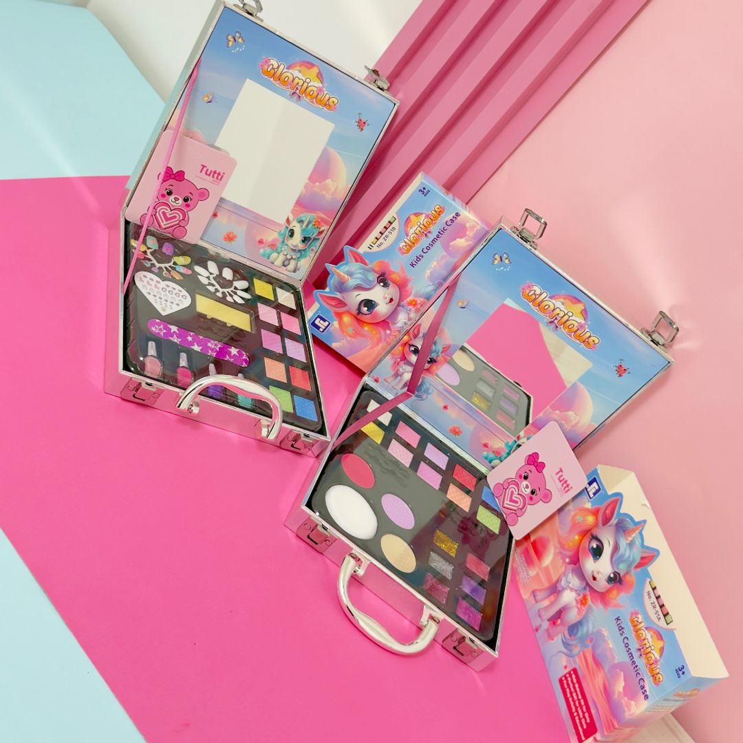 MALETÍN UNICORNIO MAQUILLAJE INFANTIL 