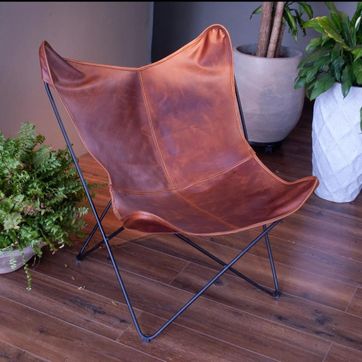 Silla Mariposa en cuero 100% - imagen 5