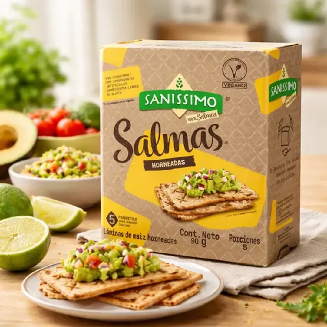 SALMAS HORNEADAS SANISSIMO*90G