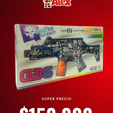 Imagen del producto Rifle G36 "Skull Shot" GelXSHOT Eléctrico
