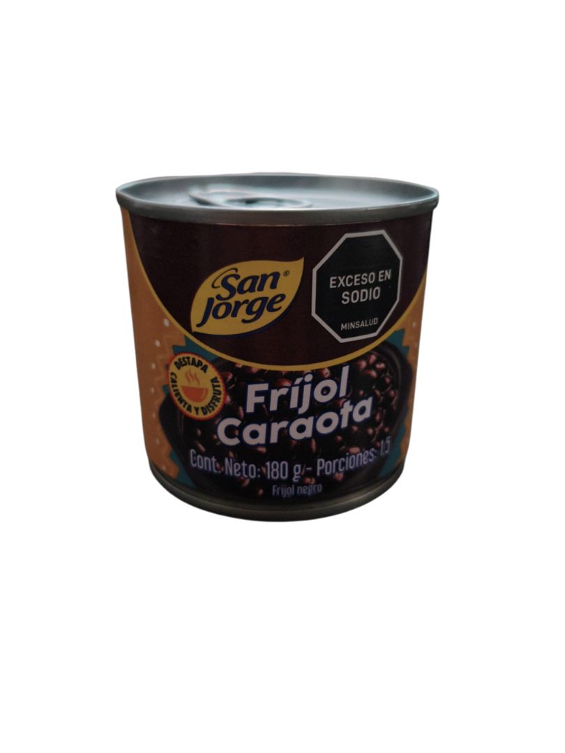 FRIJOL CARAOTA SAN JORGE*180G