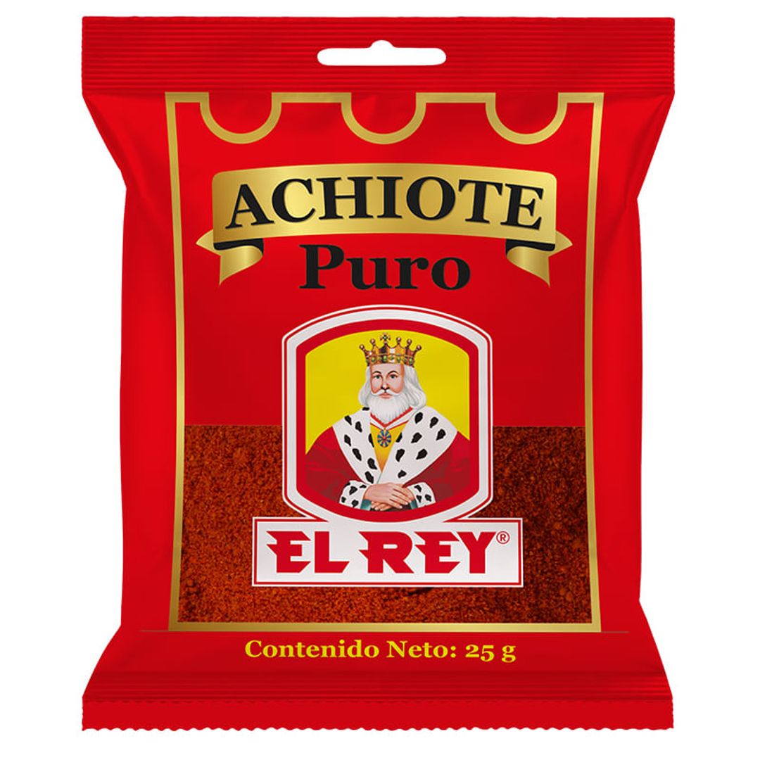 ACHIOTE PURO EL REY*25G