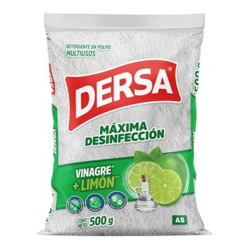 Imagen del producto  V. DETERGENTE EN POLVO DERSA VINAGRE Y LIMON X 500 GR