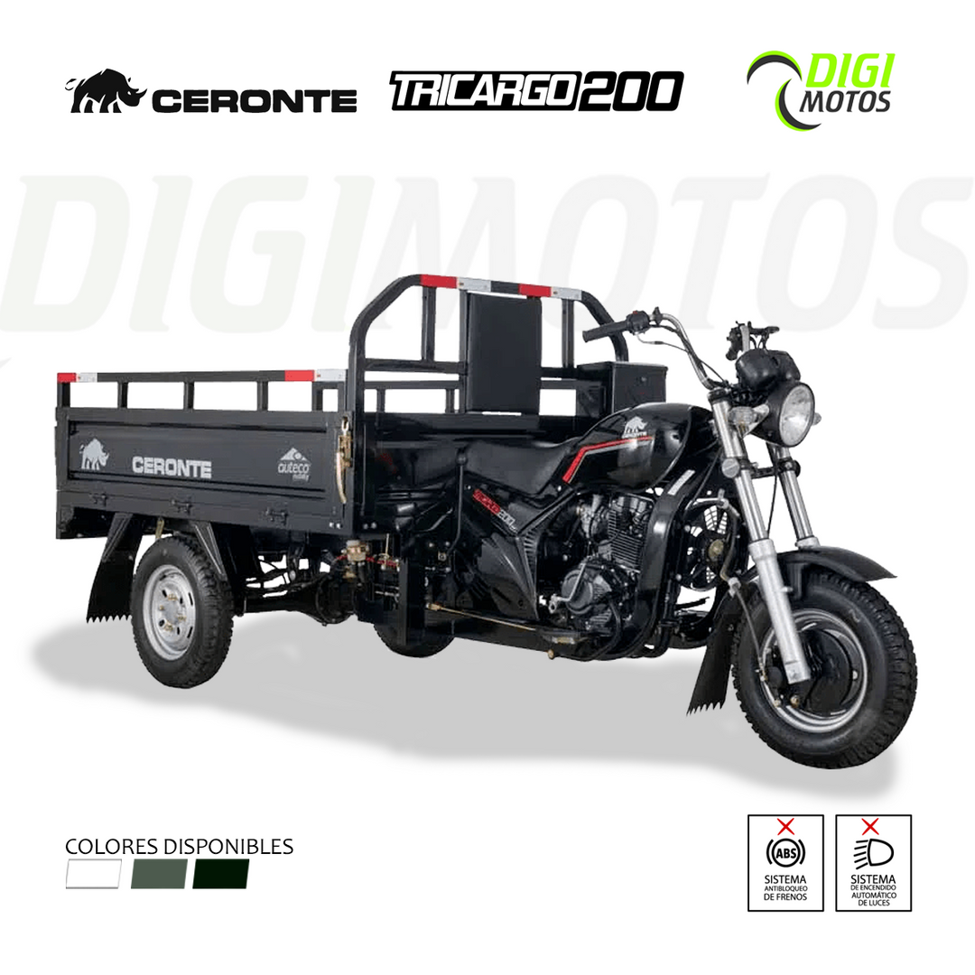 MOTOCARRO CERONTE TRICARGO 200 Gasolina