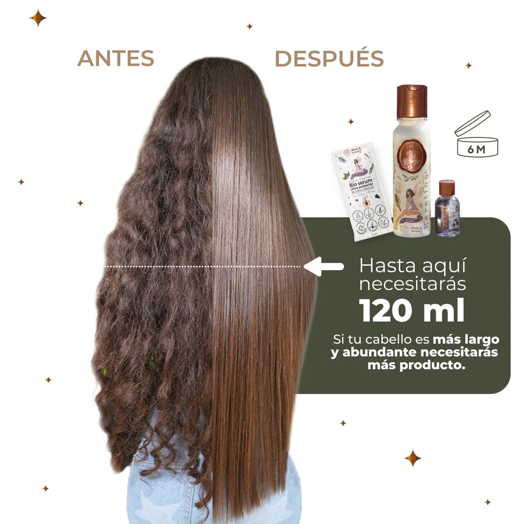 Kit de keratina evolución Origen Ritual Botanico 