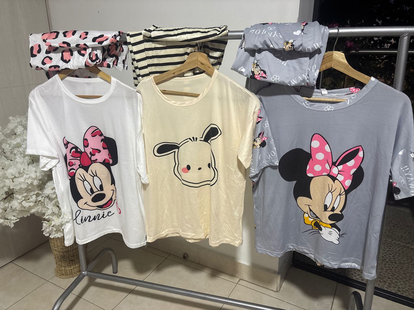 Pijamas en trío 