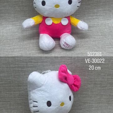 Imagen del producto HELLO KITTY CON OVEROL 20 CM