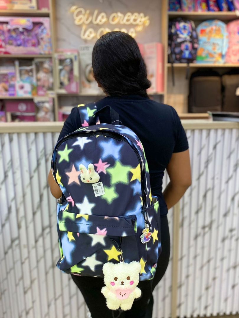 MOCHILA ESTRELLAS 