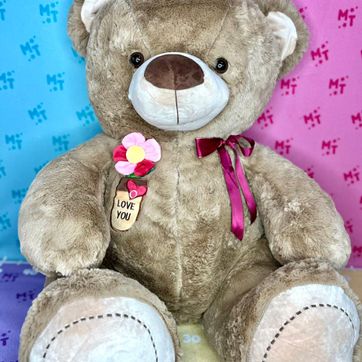 Imagen del producto Oso matera I LOVE YOU 80CM