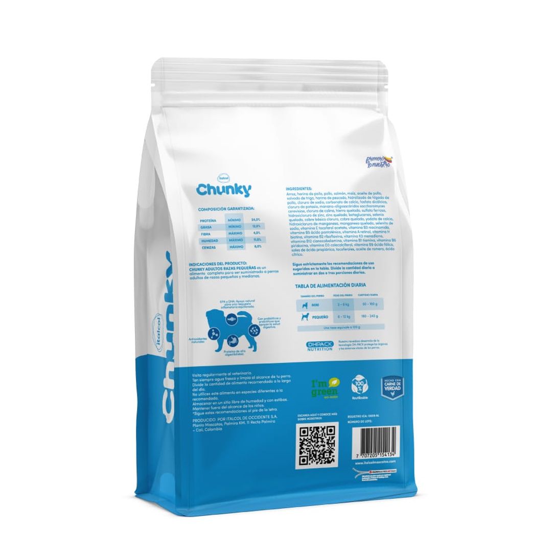 CHUNKY ADULTO RAZA PEQUEÑA 8 KG