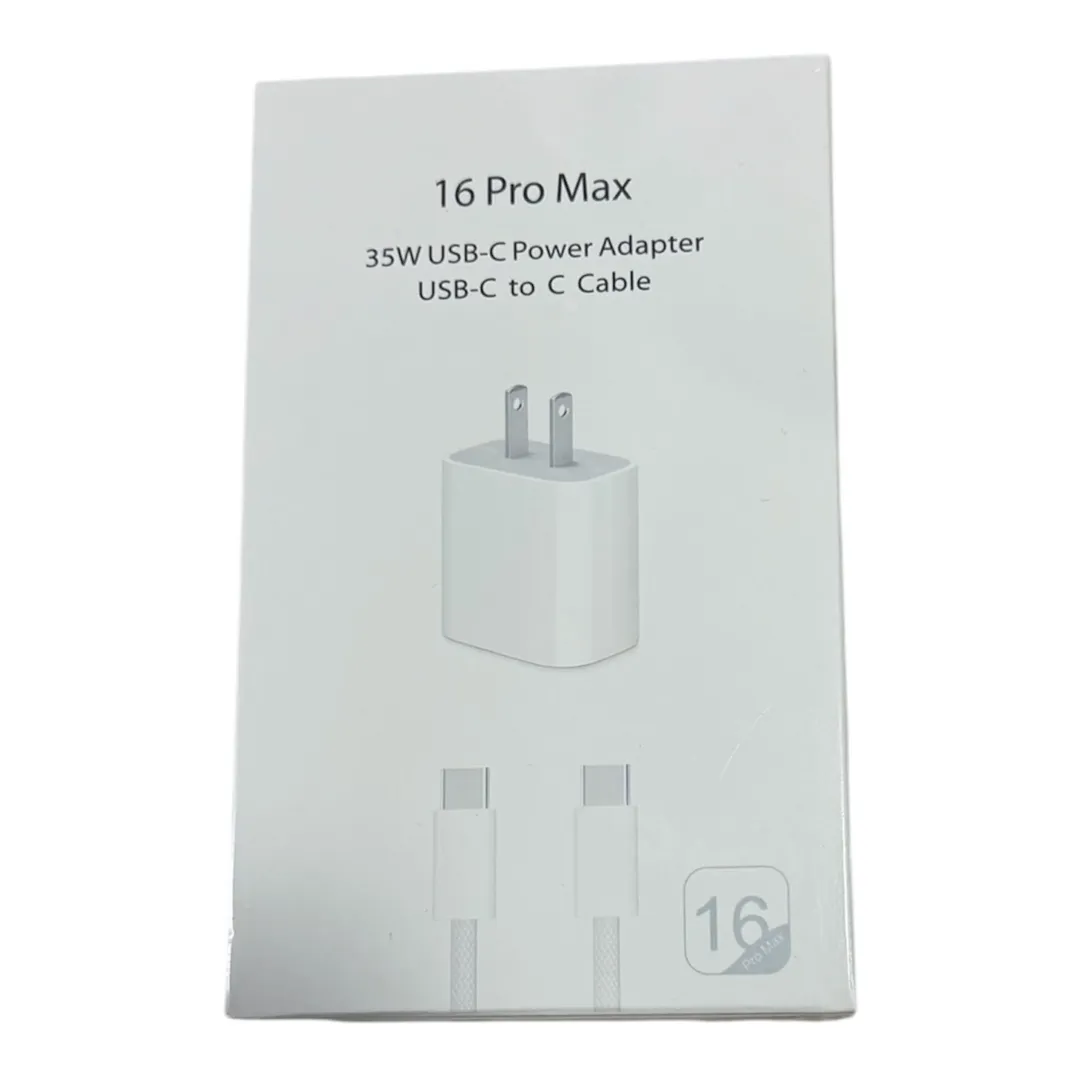 CARGADOR iPHONE 16 PRO MAX – TIPO C 35W