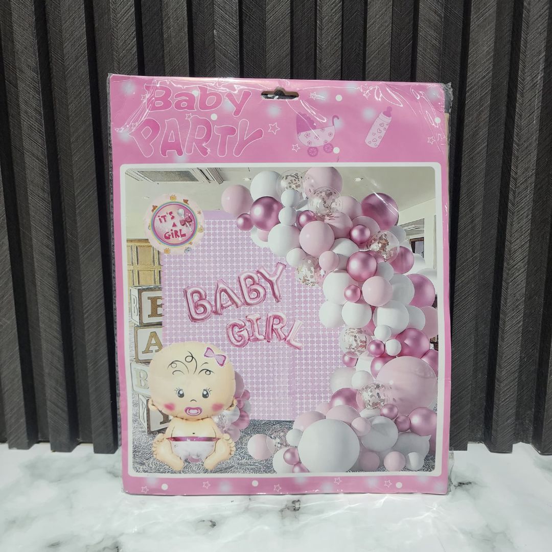 ARCO BABY SHOWER NIÑA