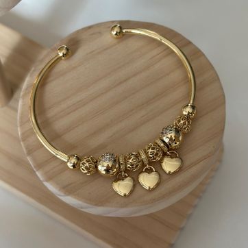 Imagen del producto Pulsera corazones 
