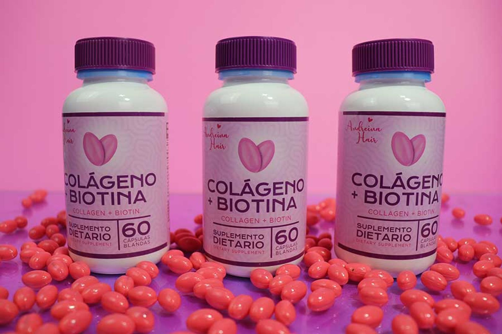 Colágeno + Biotina “Andreina Hair”
