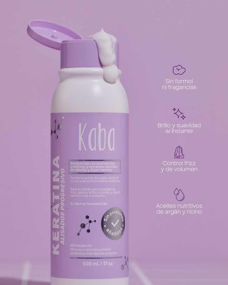 Keratina Alisador Progresivo Kaba 