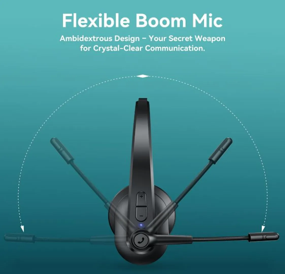 Diadema Sarevile Monoauricular Bluetooth e Inalámbrica con receptor