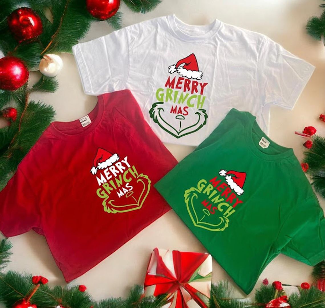 CAMISETAS NAVIDEÑAS FAMILIA 