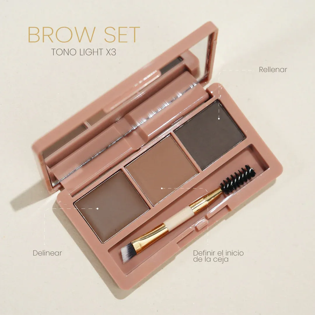 TRIO BROW SET LIGTH MONTOC