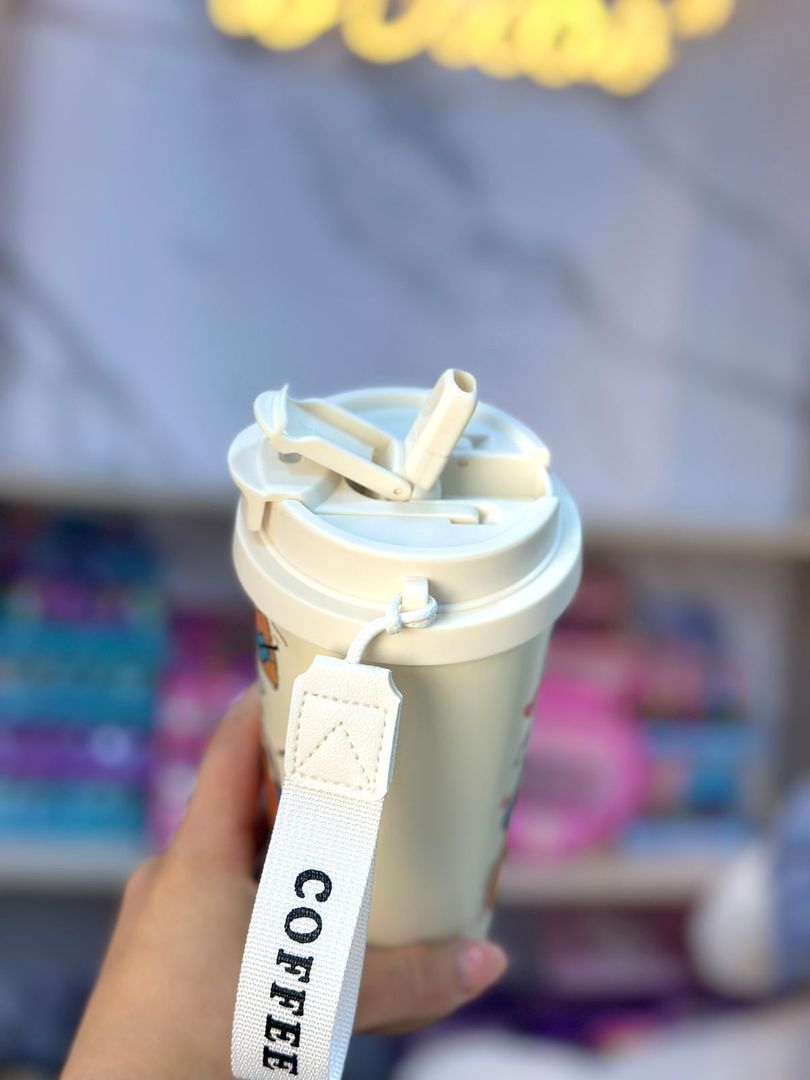 VASO TÉRMICO CAPIBARA Y LABUBU