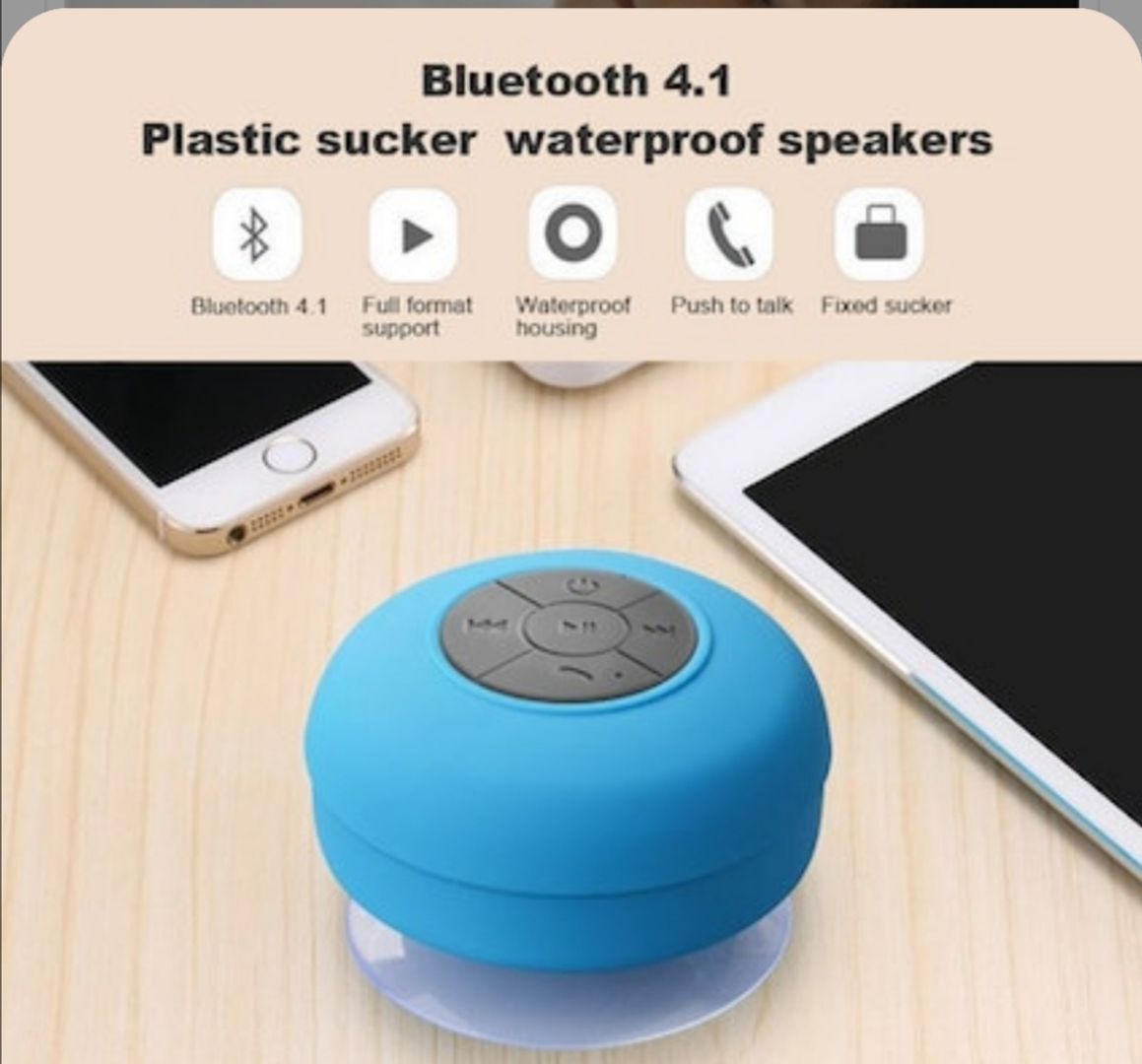 PARLANTE  PARA DUCHA BLUETOOTH