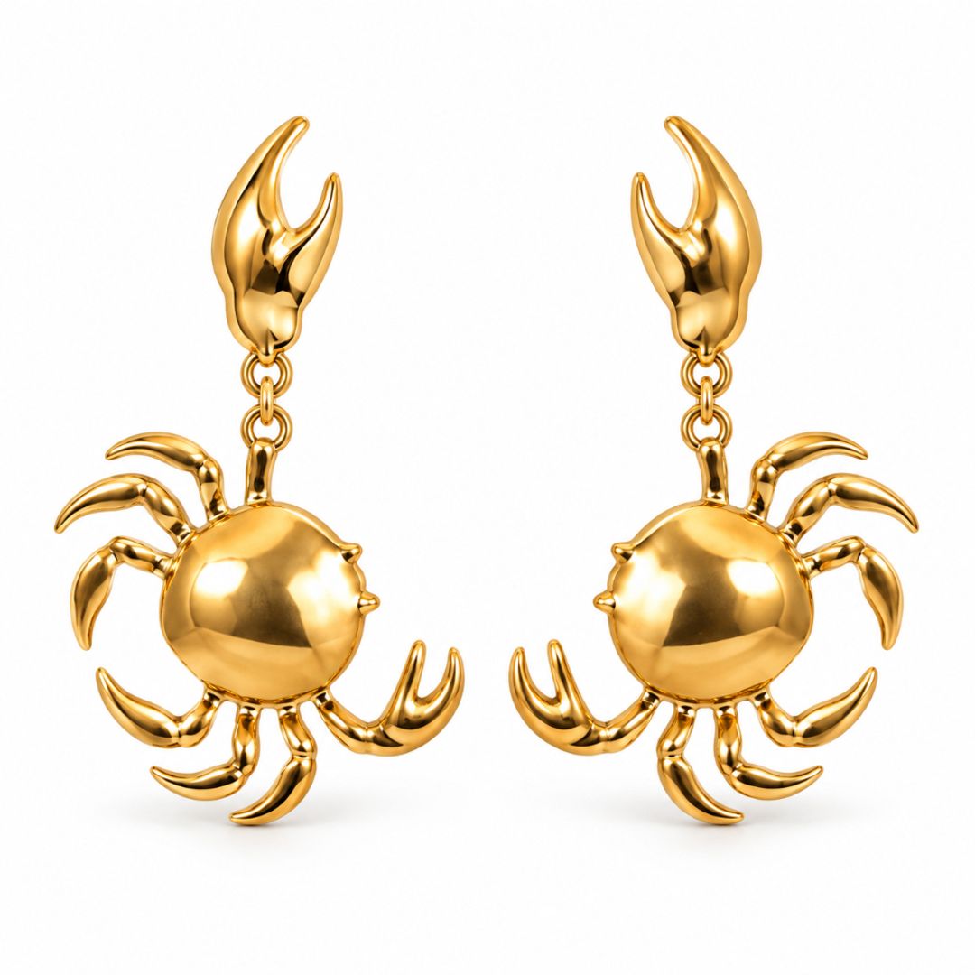 Aretes Cangrejo