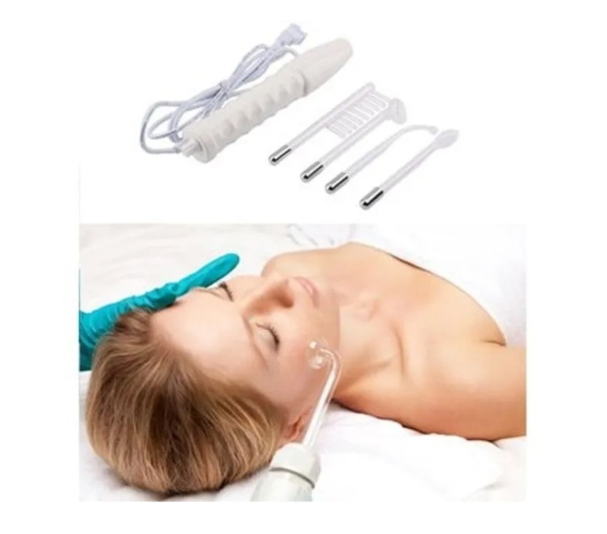 ALTA FRECUENCIA PORTATIL FACIAL 4 ELECTRODOS