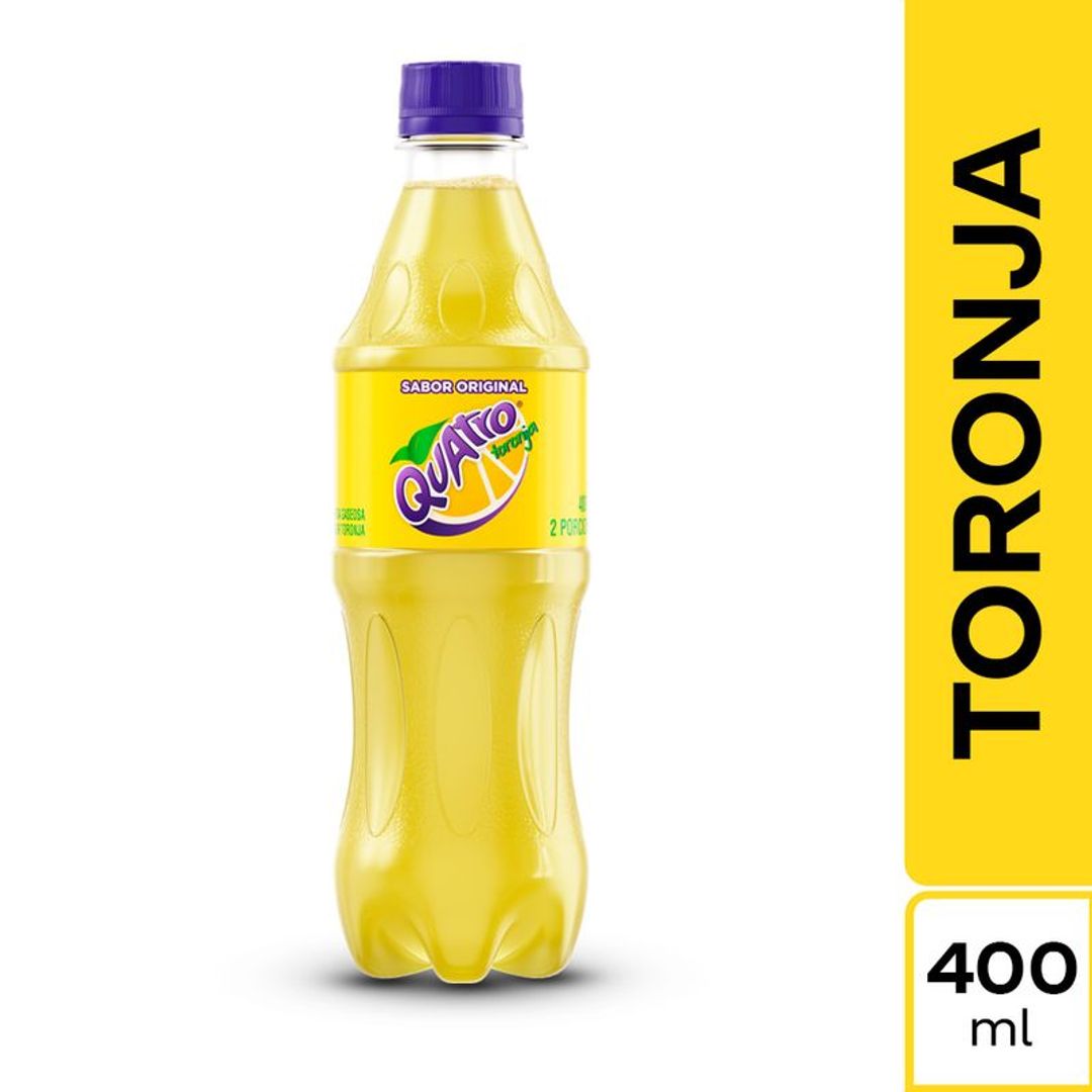 GASEOSA QUATRO*400ML