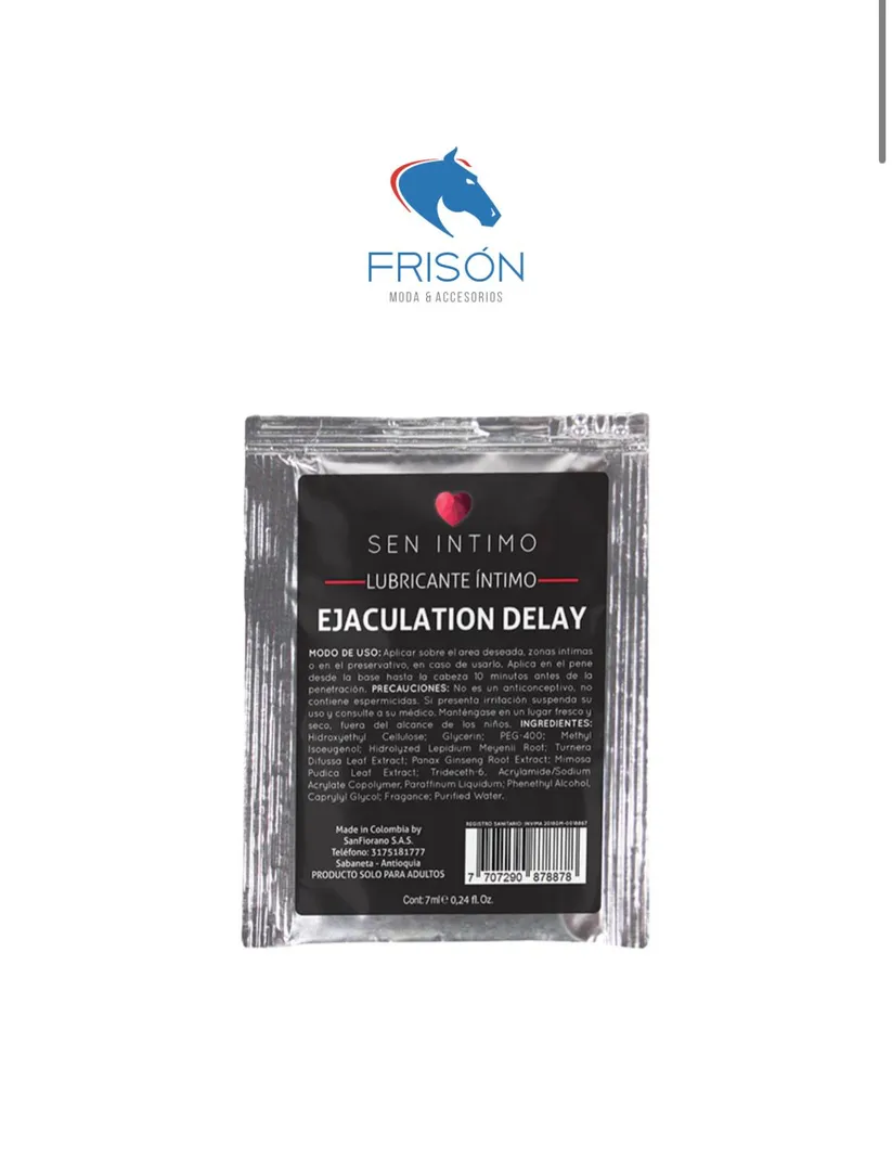 Retardante Ejaculation Delay 