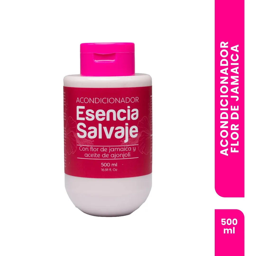 ACONDICIONADOR FLOR DE JAMAICA ESENCIA SALVAJE 500ML FRUTO SALVAJE