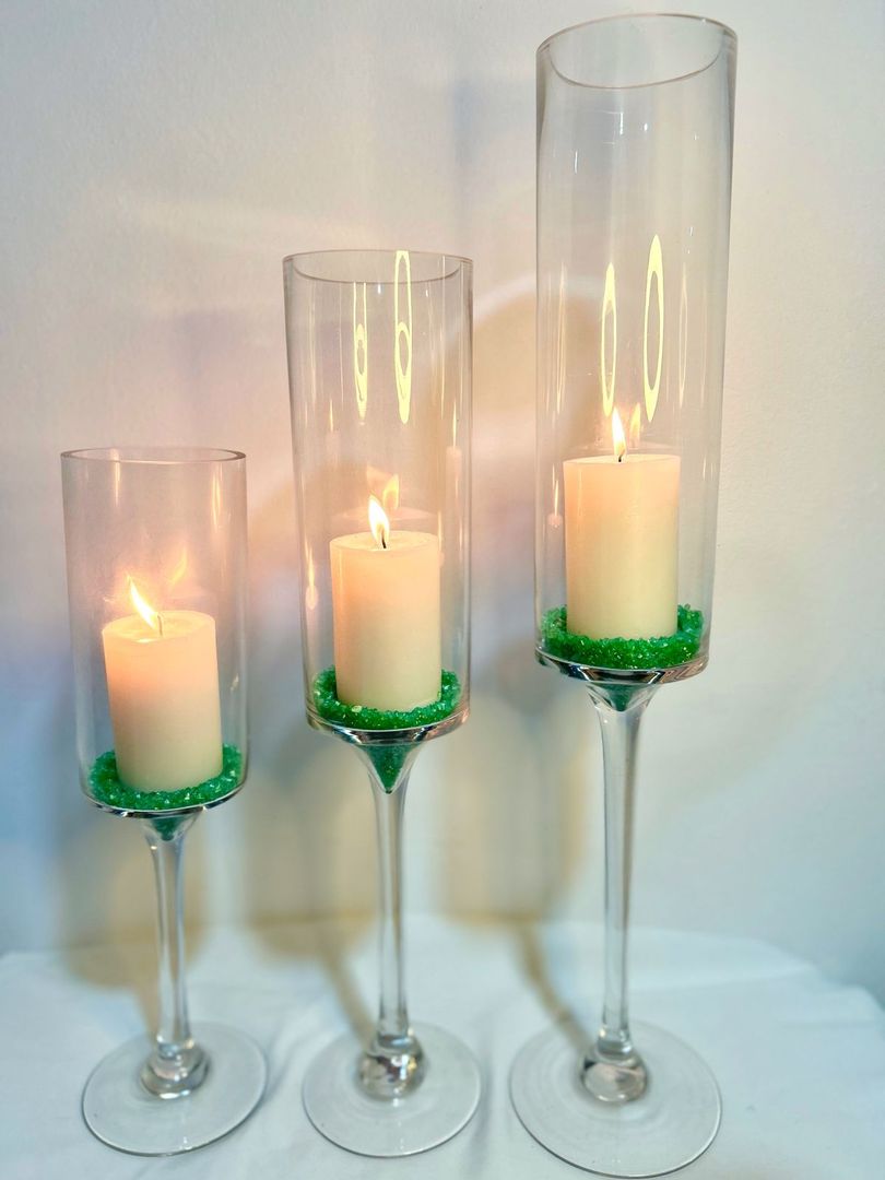 CANDELABROS EN CRISTAL 