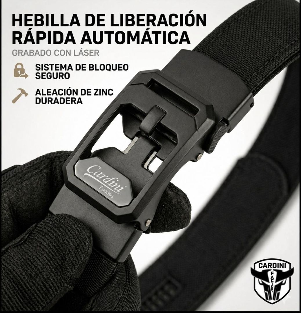 Cinturón Liberación Automatica
