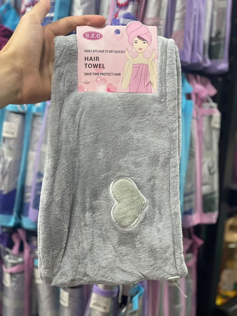 Toalla turbante para cabello