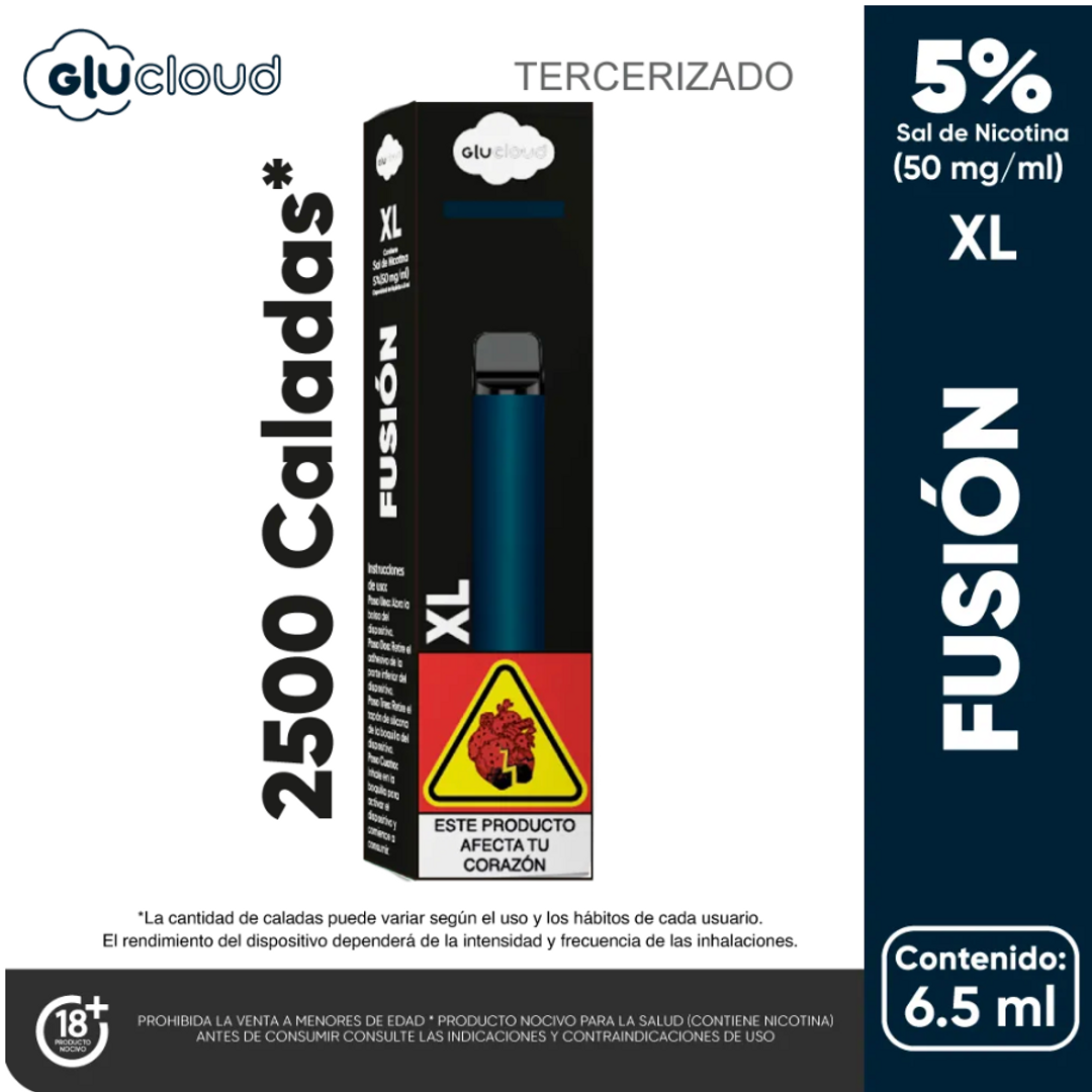 GluCloud XL Bull Soda 2500 Puffs