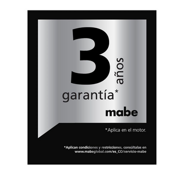 CAMPANA MABE 60 CMS NEGRA-VIDRIO	 - imagen 3