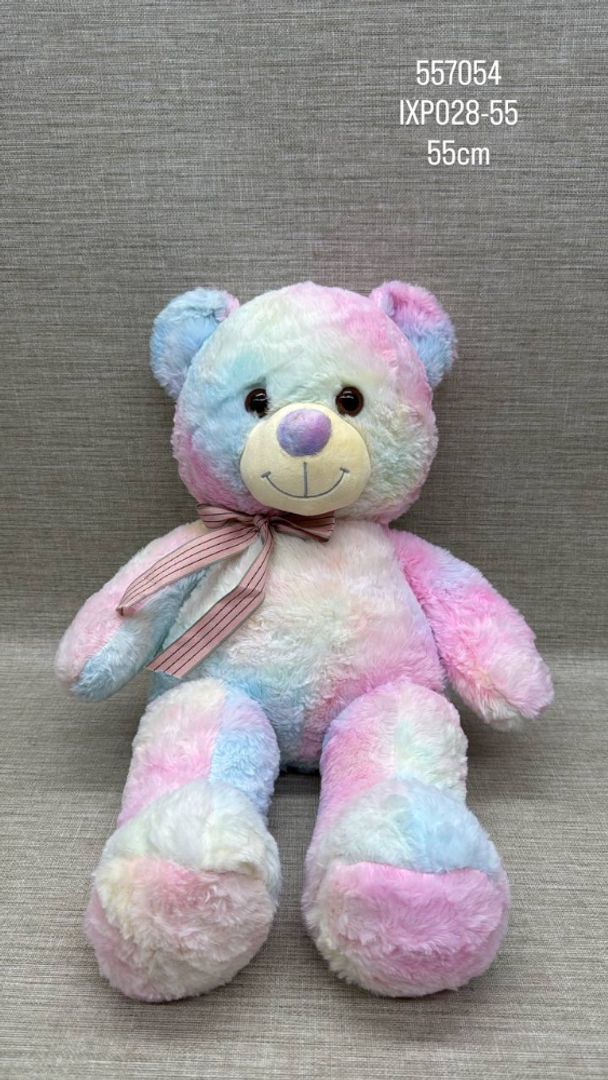 OSO PATAS LARGAS MULTICOLOR 55 CM
