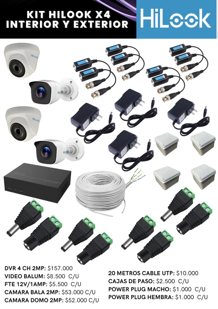 KIT HILOOK X4 INTERIOR Y EXTERIOR