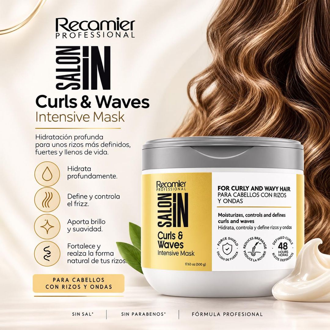 RECAMIER CURLS & WAVES MASCARILLA INTENSIVA