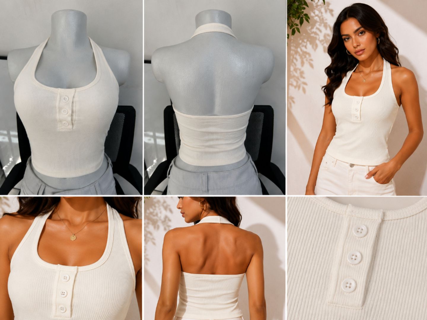 Blusa acanalada Ref 072