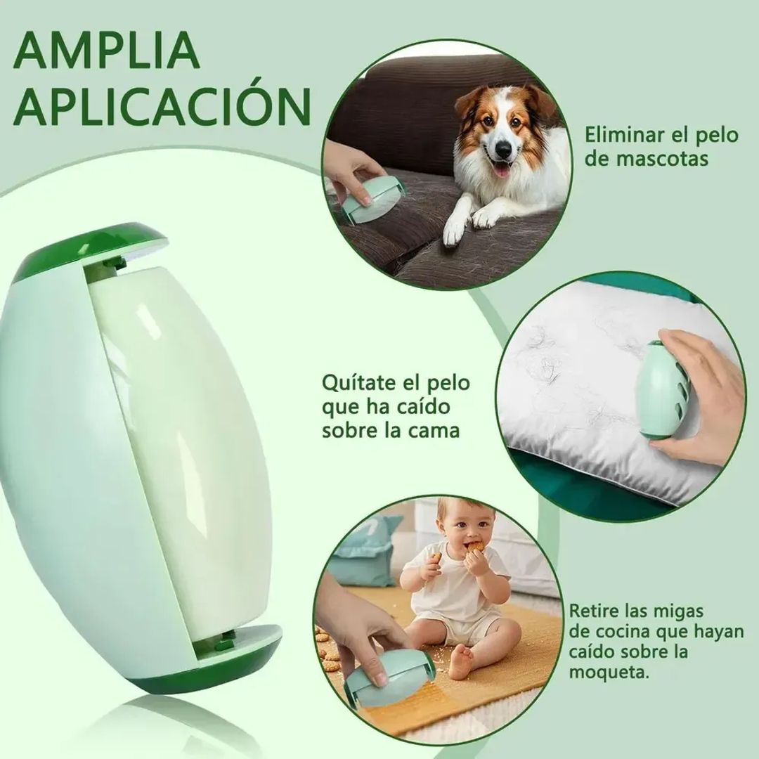 RODILLO LIMPIADOR DE PELOS REUTILIZABLE
