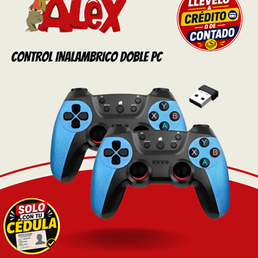 Imagen del producto CONTROL INALAMBRICO DOBLE PC