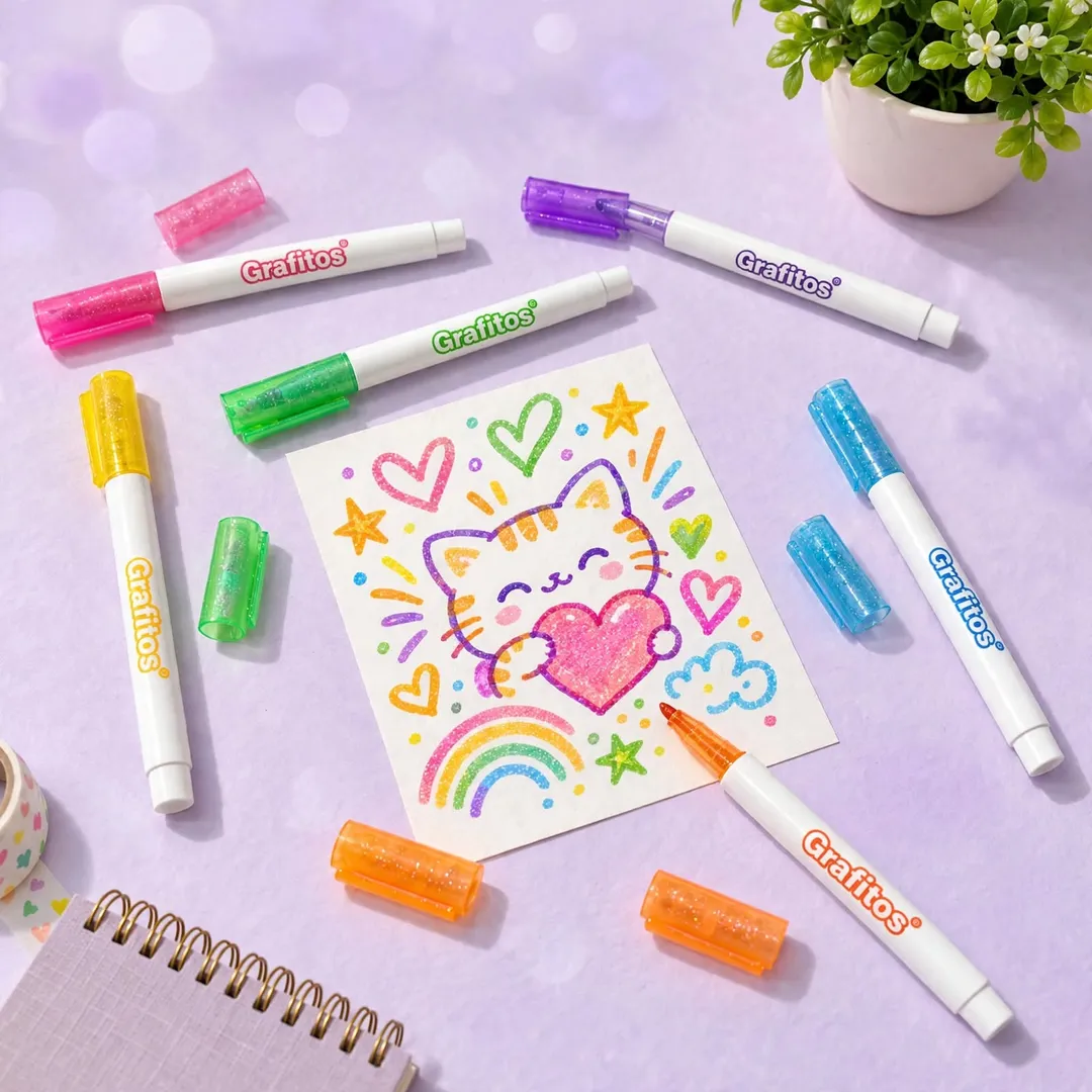 KIT DE ESCRITURA GRAFITOS X18 PIEZAS