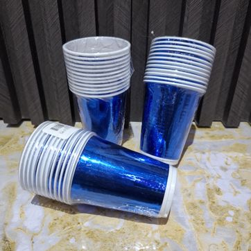 Imagen del producto VASO X12 UND AZUL REY LUJO