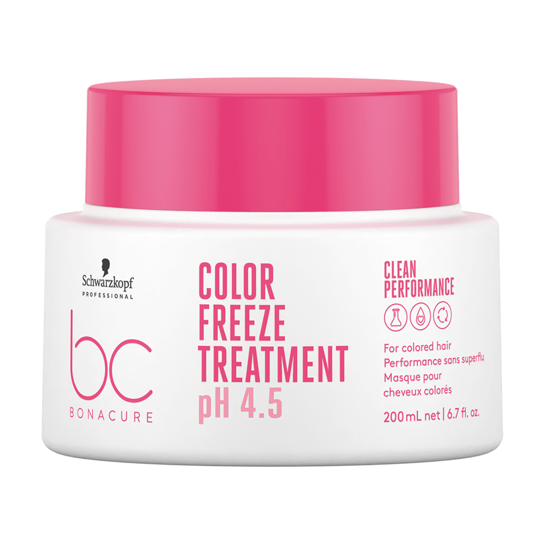 TRATAMIENTO CAPILAR COLOR FREEZE SILVER PH 4.5 200ML BONACURE SCHWARZKOPF